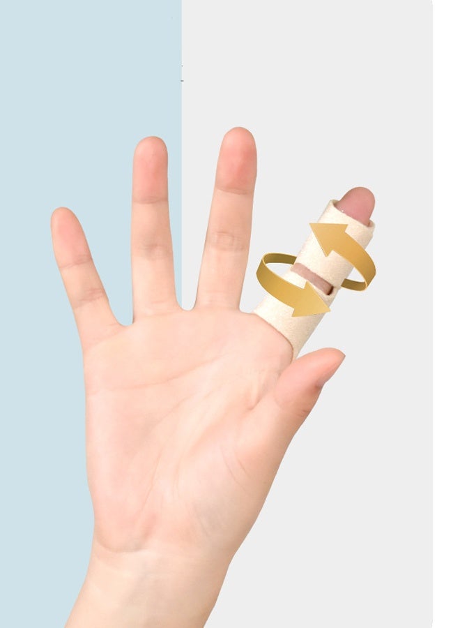 سيستار مثبت الأصابع، جبيرة، دعامة، دعامة تثبيت الكسر، جبيرة، غلاف إصبع لحماية إصابة المفصل المنحني (مقاس للبالغين) - Image 4