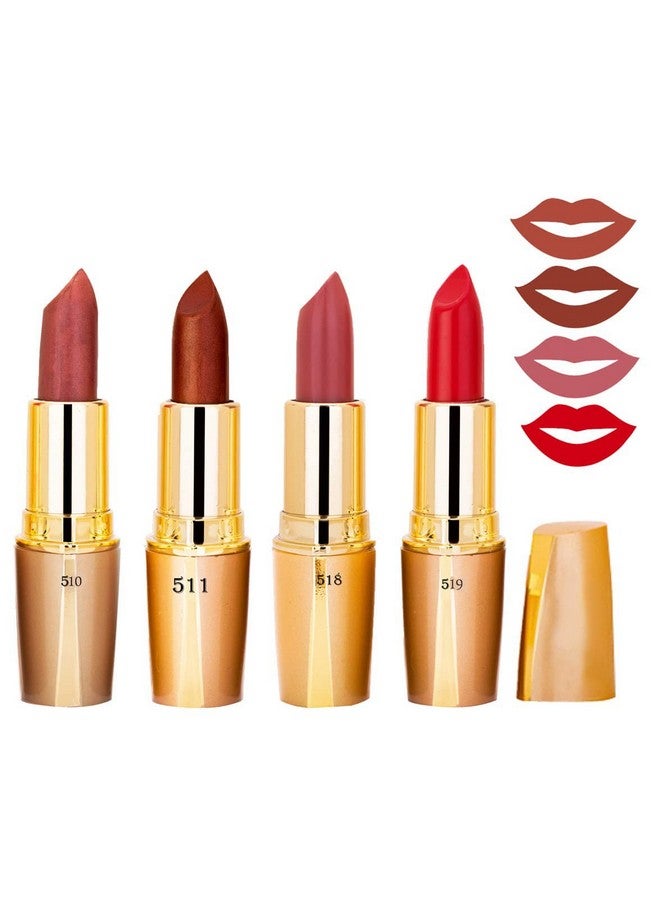 G4U Volo Creamy Matte Lipsticks For Women (4 Pcs Set)20Jan2022A4 - Image 1