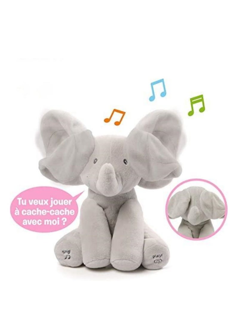 Cool Baby - A Talking And Singing Plush Elephant Plush Doll Toy For Children As A Gift - Image 1