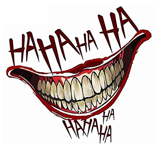 Stickers Joker Mouth Graffiti Repair Car Refrigerator Surfboard Sticker Graphic Car Laptop Trucks Waterbottles Lunch Box Skateboard - Image 1