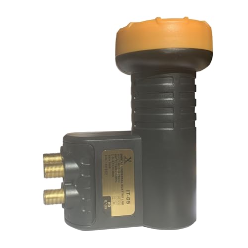 YIYIMIMO Universal Quattro FTA KU Band LNB LNBF 0.1dB Design for Multiswitch Wth Gold-Plated Contacts LTE Filter Get Best Satellite Reception Linear Satellite Dish 4 Port 3D 4K (for Mulitiswitch) - Image 1