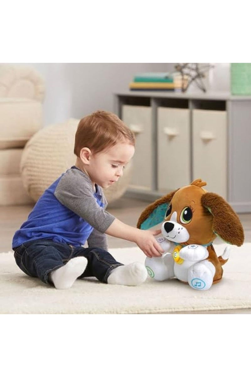 LeapFrog Speak and Learn Puppy - Soft Interactive Musical Toy for Babies & Toddlers (English) - Image 1