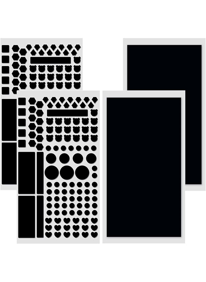The Bros 4 Sheets LED Light Blocking Stickers, Dimming Sheets to Block 50%~80%&100% Light for Bedroom Fans, Air Conditioners, Routers & More, LED Blackout Filter Stickers  - Image 1