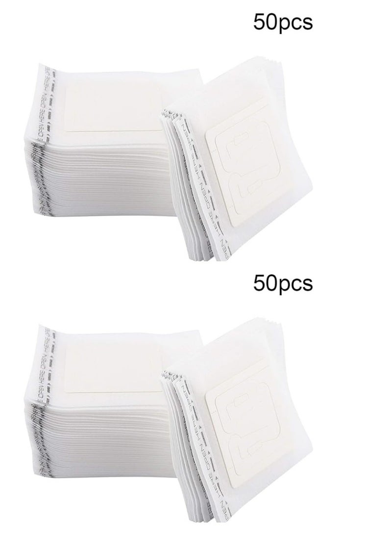 RANK 50Pcs Portable Coffee Filter Paper Bag with Hanging Ear Design, Disposable Drip Coffee Filter Paper Bag Single Serve ,Pour Over Coffee Filter Compatible with A Wide Variety of Coffee Cups  - Image 1