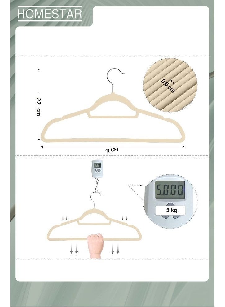 HOMESTAR 30 Pack Velvet Suit Hangers Ultra Thin Space Saving 360 Degree Swivel Hook Strong and Durable Clothes Hangers Hold Up to 10 Lbs, for Coats, Jackets, Pants, Dress Clothes One Size - Image 2