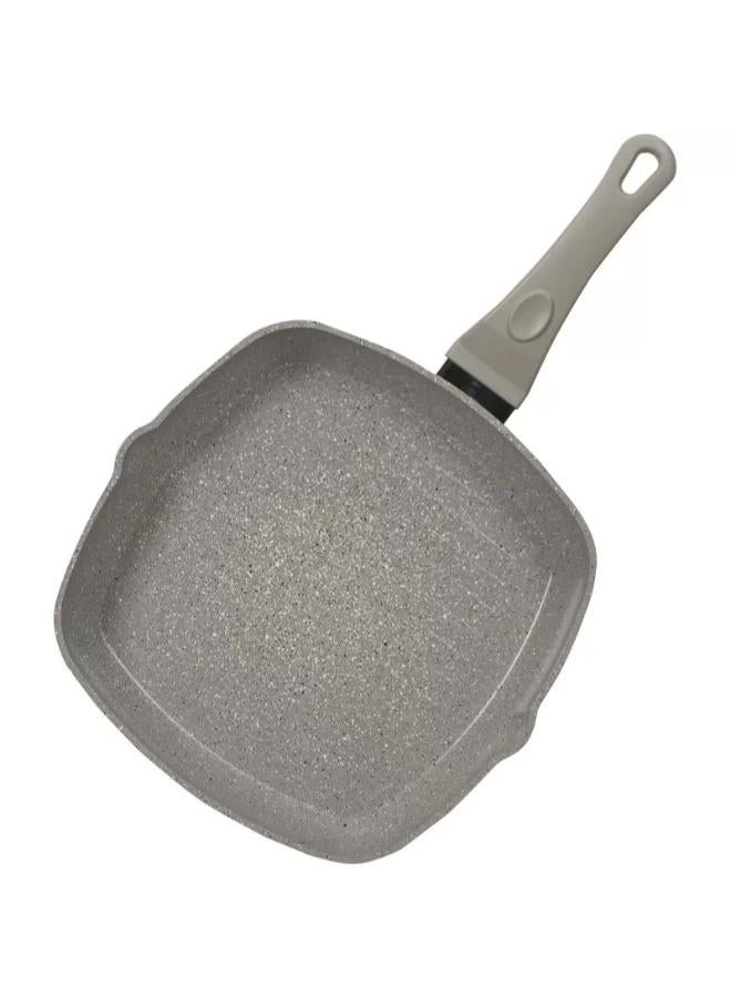 Top Chef Granite 10 Pieces set (pot18-20-24-28-Grill28-tray26)Biege - Image 3