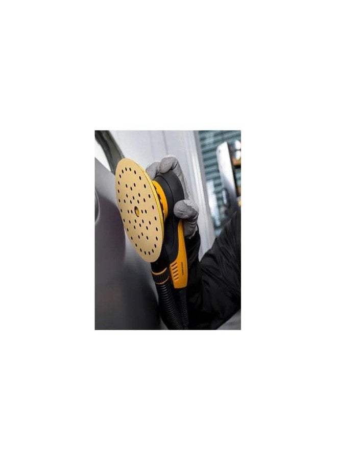 Mirka Gold Multifit 6'' Sandpaper Grit 80 Hook and Loop, 50 Pack 6 inch Sanding Discs for Orbital Sander, Sand Paper Pads for Wood, Drywall, Metal - Image 2
