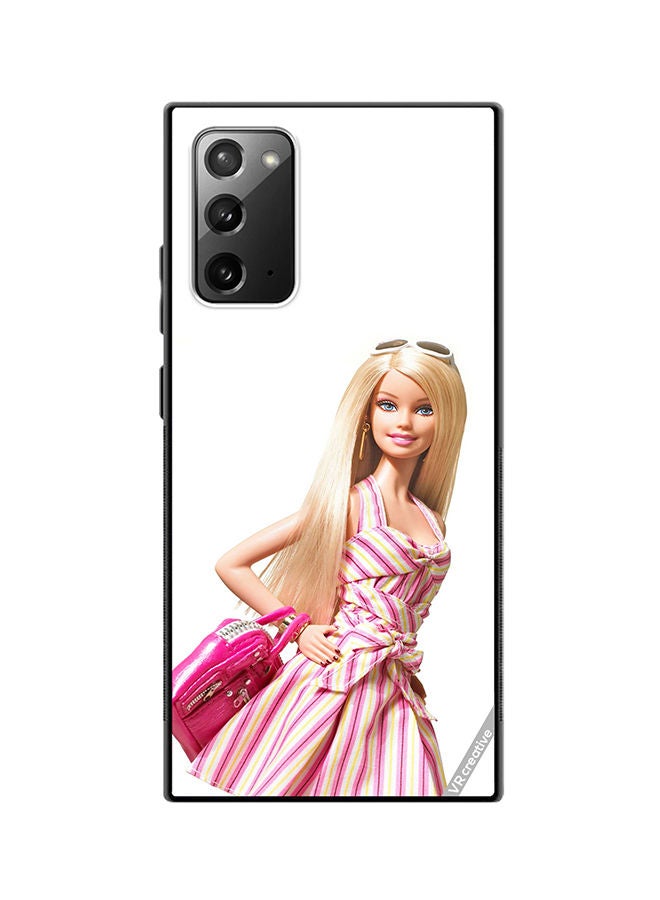 VR CREATIVE Protective Case Cover For Samsung Galaxy Note20 5G Barbie Design Multicolour - Image 1