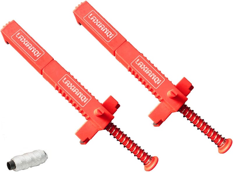 Tom tool LXQ 5.9-7.1 Inch Extended Upgrade Brick Line Clips Line Runners Sold in Pairs,Orange - Image 4