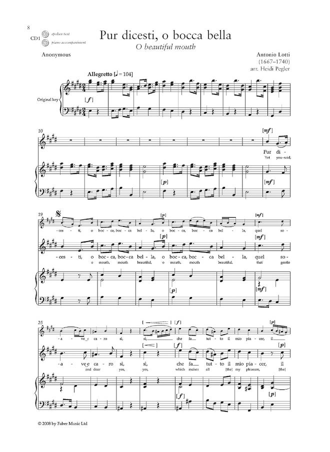 null - The Language Of Song: Advanced (High Voice) - Image 1