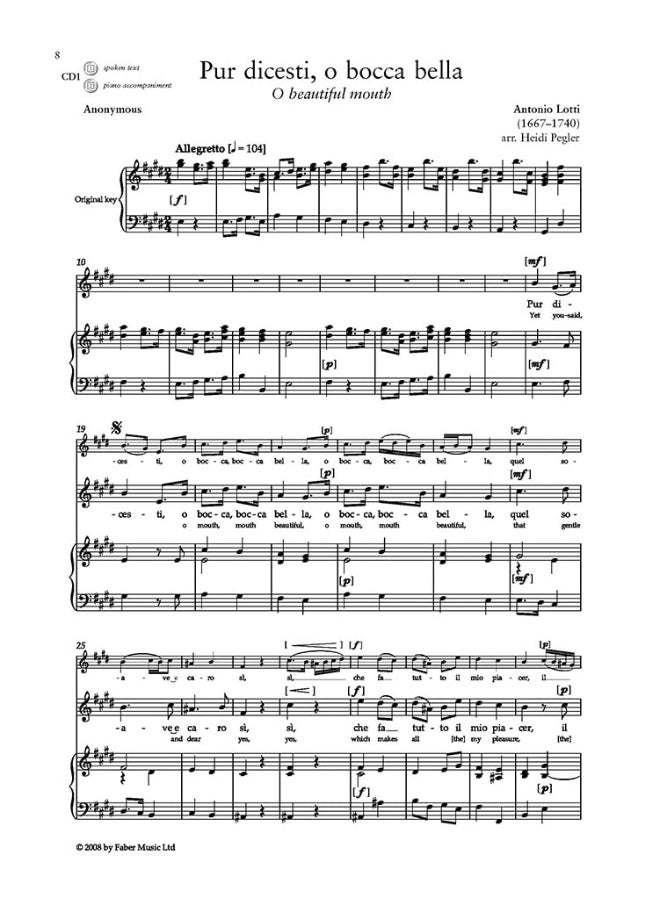 null - The Language Of Song: Advanced (High Voice) - Image 1