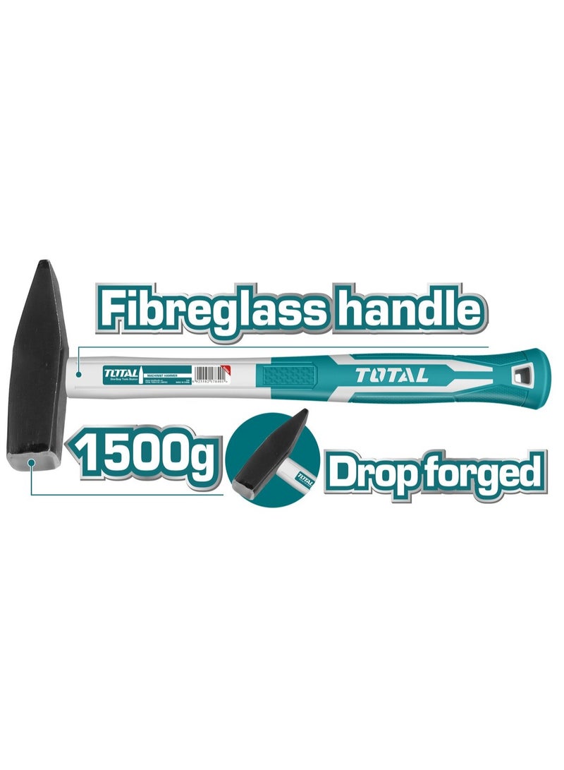 توتال TOTAL مطرقة ميكانيكية 1500 جرام THT7115006  - Image 2