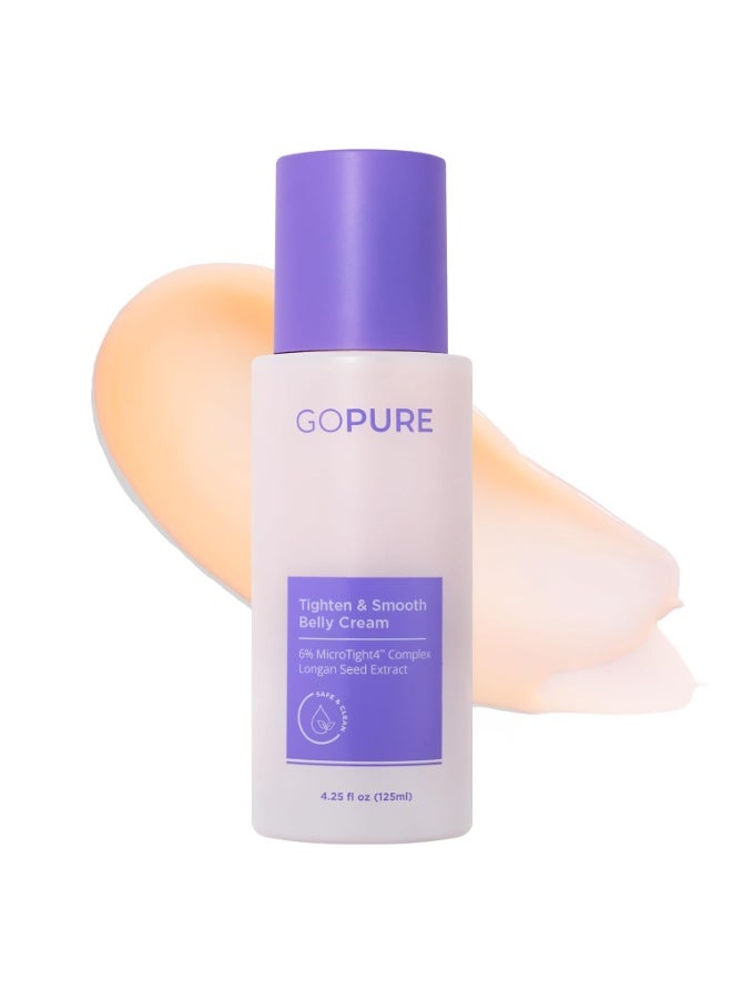 جو بيور كريم البطن الشديد والسلس - اختبر سريريًا مع مجمع MicroTight4 لتقليل مظهر علامات السيلوليت والتمدد - امتصاص سريع لبشرة أكثر سلاسة وأكثر قوة ، 4.25 أوقية - Image 1