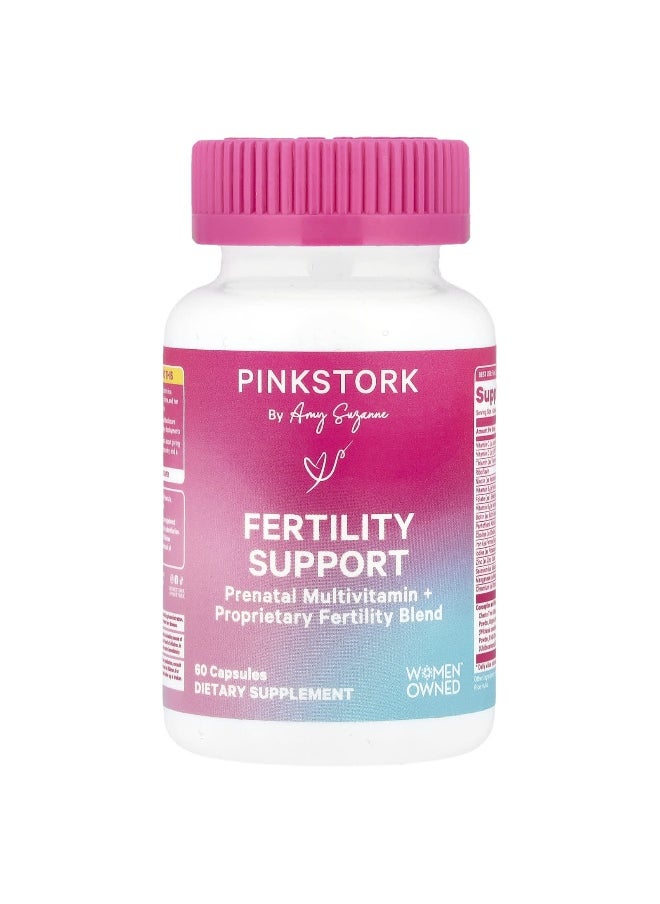 Pink Stork Pink Stork, Fertility Support, 60 Capsules  - Image 1