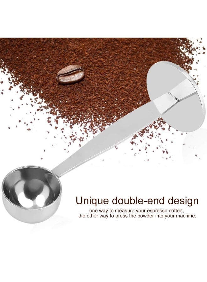 2 in 1 Stainless Steel Coffee Spoon for Pressing and Dosing Coffee Bean Powder Spoon  - Image 4