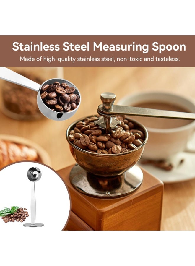 2 in 1 Stainless Steel Coffee Spoon for Pressing and Dosing Coffee Bean Powder Spoon  - Image 5
