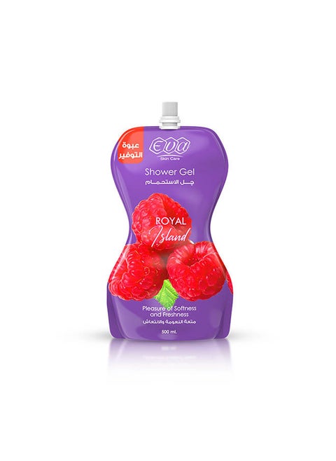 Skin Care Shower Gel Pouch Royal Island 500 Ml