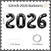 KALOR 32 Inch 2026 Black Foil Number Balloons 2026 New Years Decorations for 2026 Happy New Year Eve and Graduations Party Supplies - Image 4