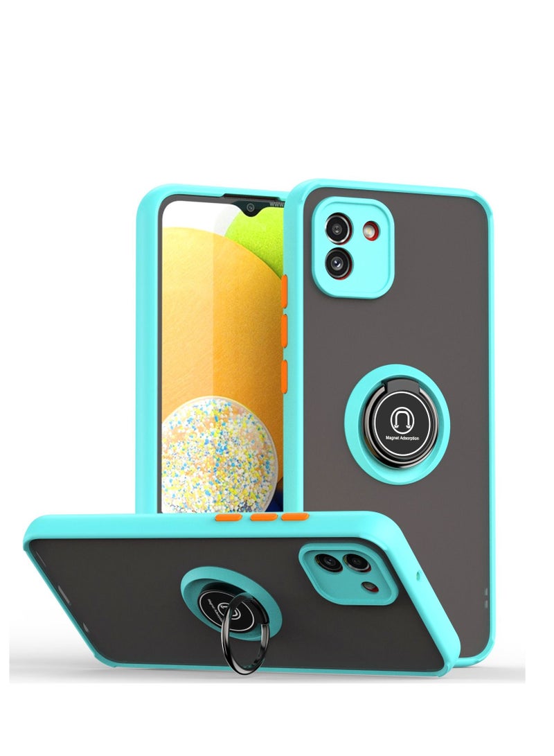 GULFLINK Back Cover Phone Protection Case For Samsung A03 Blue - Image 1