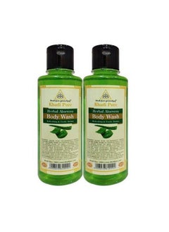 Khadi Pure Herbal Aloe Vera Body Wash 210 Ml (Pack Of 2)  - Image 2