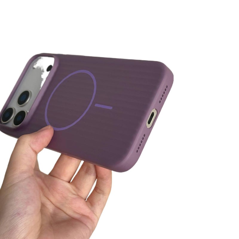 PC MagSafe Case for iPhone 17 / 17 Air / 17 Pro / 17 Pro Max with Drop Protection and Strong Magnetic plus Shockproof plus Full Coverage plus Scratch Resistant in Titanium Grey - ModaStar - Image 5