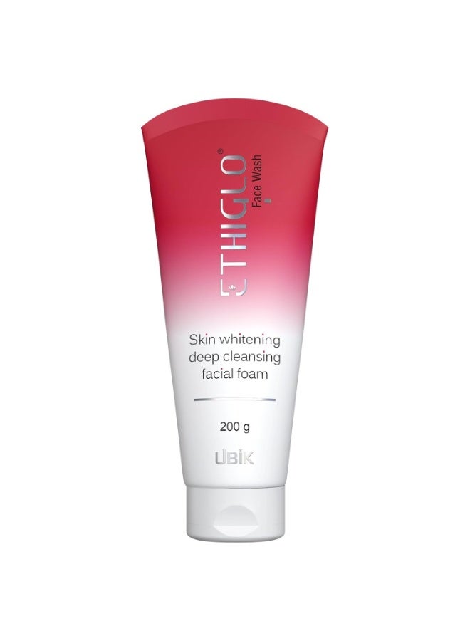 إيثيجلو Ethiglo - غسول رغوي للوجه لتبييض البشرة والتنظيف العميق - 200 مل - Image 1