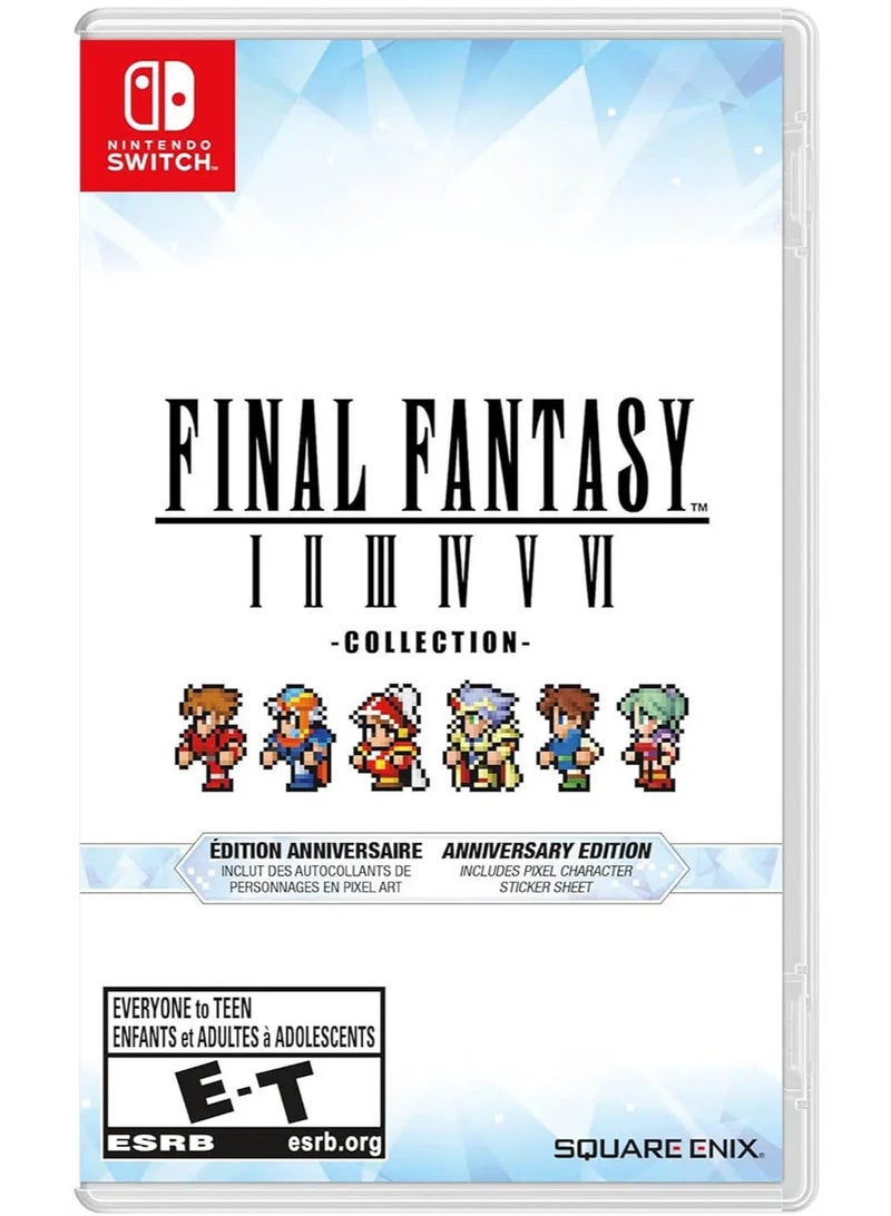 Square Enix Final Fantasy I-VI Pixel Remaster Collection [Anniversary Edition] - Nintendo Switch - nintendo_switch - Image 1