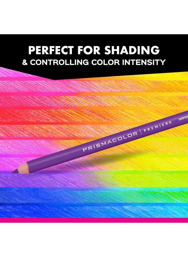 بريزما كالر أقلام الرصاص الملونة بريزماكولر بريميير، ذات قلب ناعم، 150 قلمًا - فائقة النعومة، متينة، ألوان زاهية - Image 2