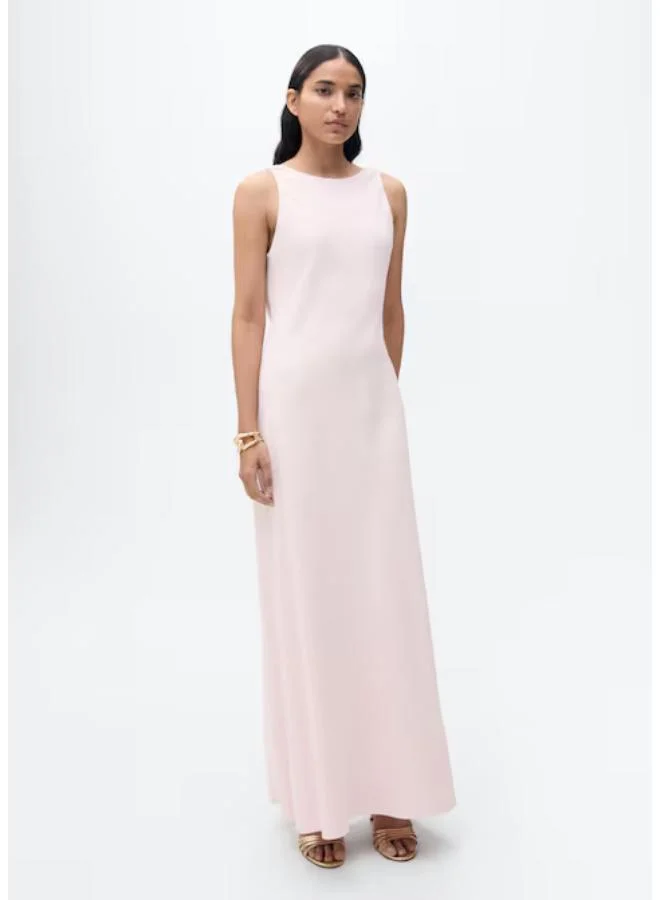 MANGO Sleeveless Maxi Dress