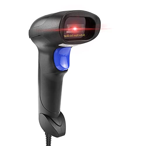 NetumScan Handheld USB QR Barcode Scanner Reader for Computers, NetumScan Handheld Wired Automatic 1D 2D Image Bar Code Scanners for Mobile Payment, Store, Supermarket, Warehouse - Image 1