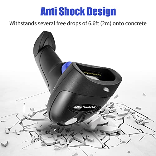NetumScan Handheld USB QR Barcode Scanner Reader for Computers, NetumScan Handheld Wired Automatic 1D 2D Image Bar Code Scanners for Mobile Payment, Store, Supermarket, Warehouse - Image 4