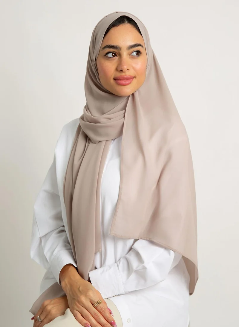 Kaafmeem Vanilla Beige Laser Tarha
