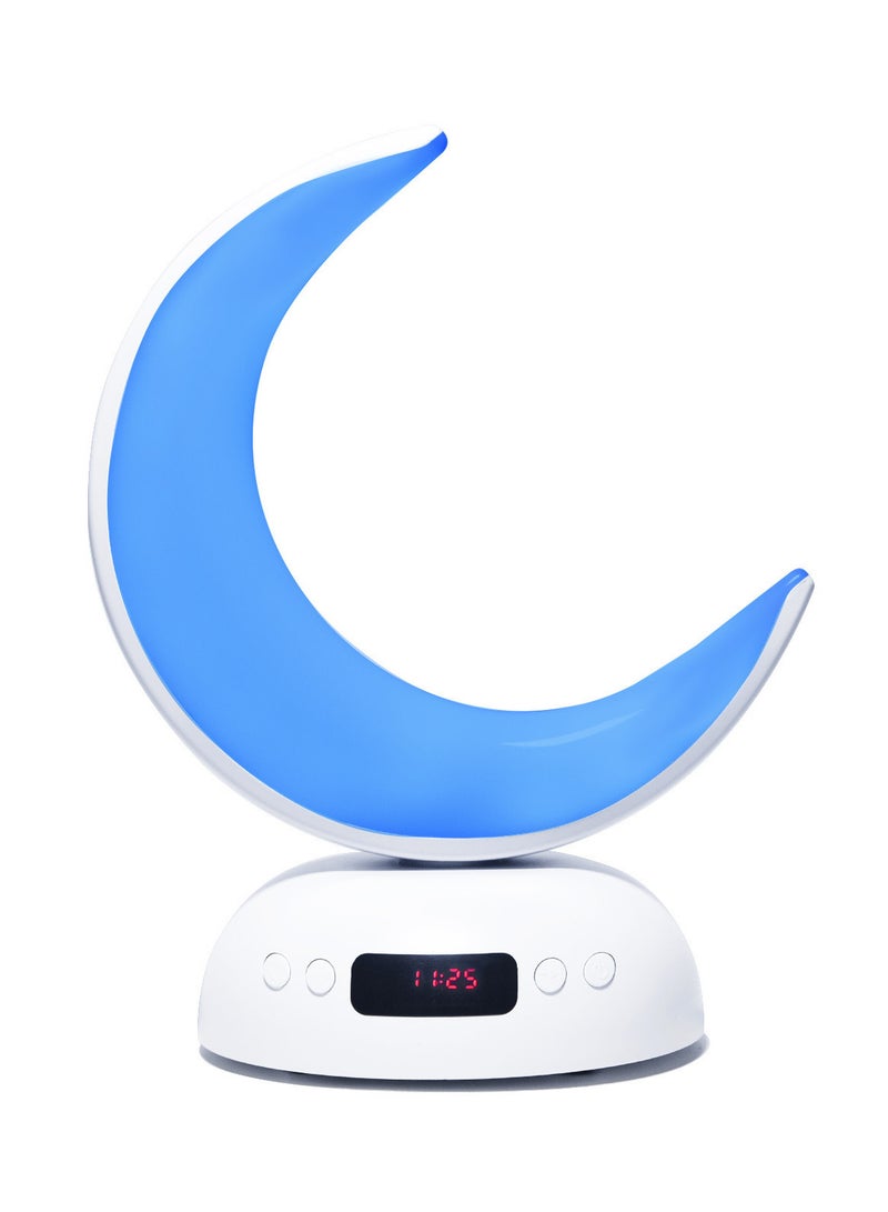 Equantu Moon Bluetooth Speaker APP Control LED Colorful Night Light Player - Image 4