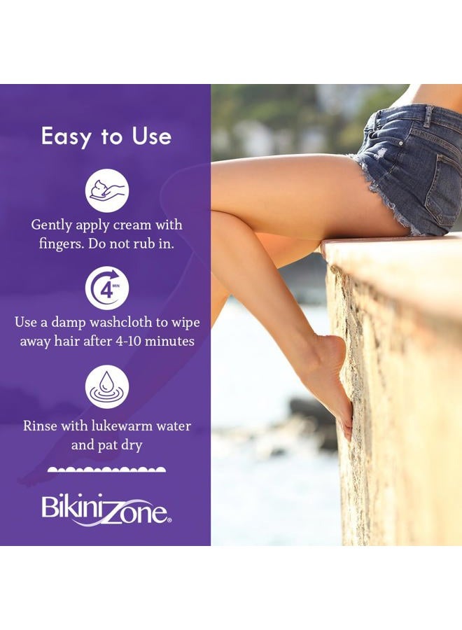 Bikini Zone Bikini Area Creme Hair Remover, 2 oz. - Image 5