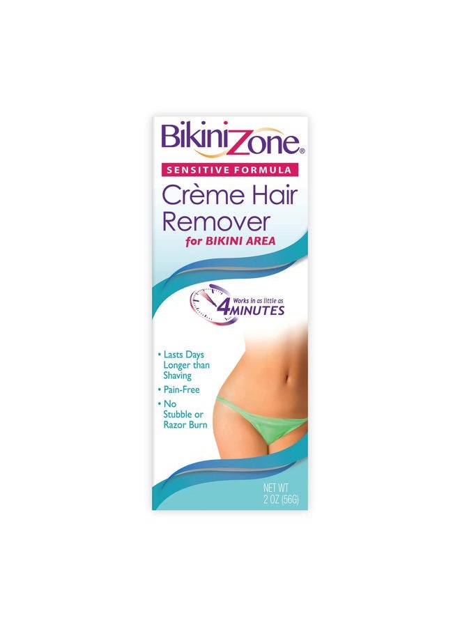 Bikini Zone Bikini Area Creme Hair Remover, 2 oz. - Image 1