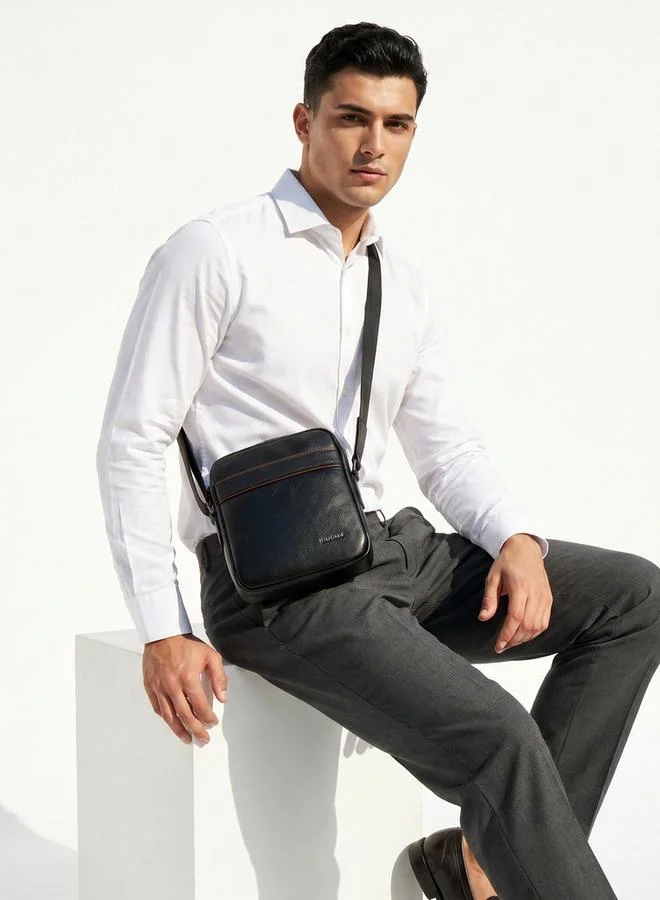 Duchini Men Adjustable Strap Crossbody Bag