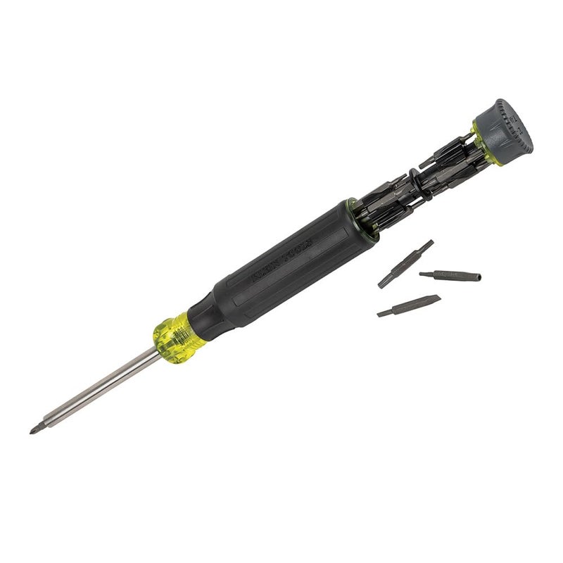 Klein Tools 32327 Precision Screwdriver Set, 27-in-1 Multi-Bit Screwdriver, Onboard Storage, Rare-Earth Magnet, Ideal for Terminal Blocks - Image 1