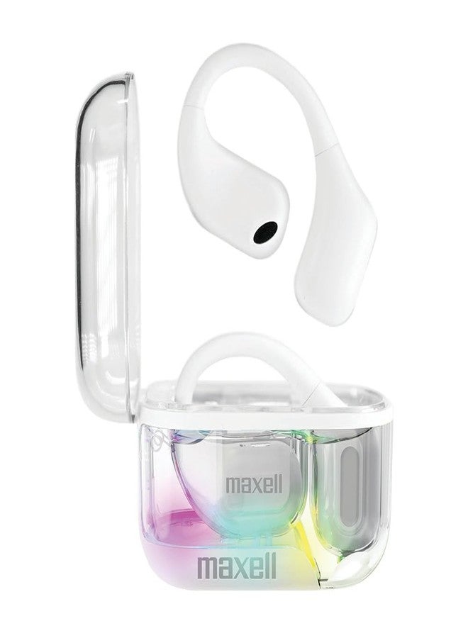 Maxell OWS Pro, Bluetooth Open Earhooks, UP to 18 Hours Playtime with Case, Hear The World Around You, Immersive Sound, Vibrant Colors - Image 1