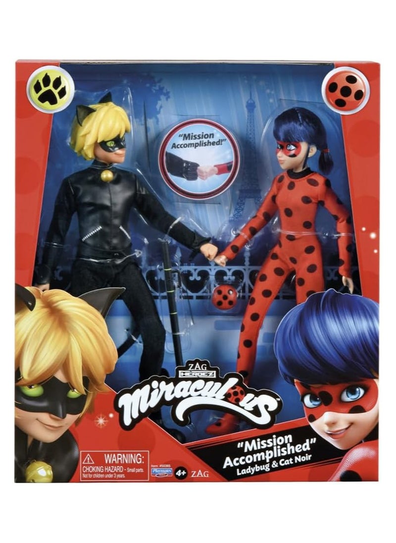 Miraculous Tales of Ladybug and Cat Noir - Fashion Doll 2 Pack  - Image 1