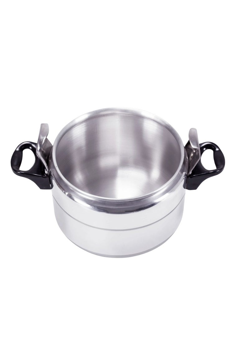 طنجرة ضغط، طنجرة ضغط من سبائك الألومنيوم بسعة 5 لتر، طنجرة ضغط لطباخ موقد الغاز، الطبخ السريع للحوم والحساء والأرز والفاصوليا - Image 2