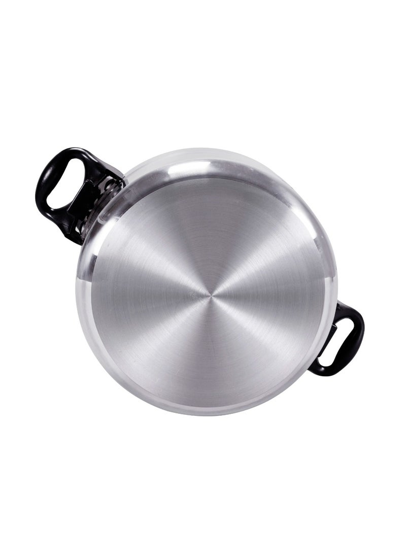 طنجرة ضغط، طنجرة ضغط من سبائك الألومنيوم بسعة 5 لتر، طنجرة ضغط لطباخ موقد الغاز، الطبخ السريع للحوم والحساء والأرز والفاصوليا - Image 3