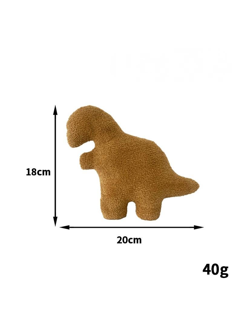 general Creative Plush Doll Dinosaur Chicken Nugget Doll Pillow Plush Toy - Image 1