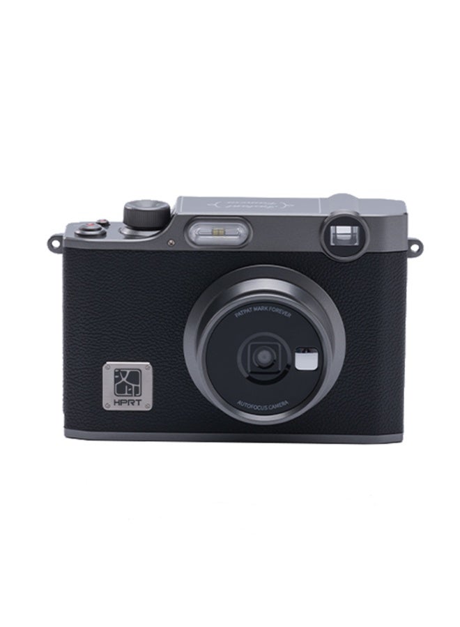 HPRT Z3 Instant Print Camera – 2.8" Screen, Thermal Dye Sublimation, Bluetooth 5.2, HeyPhoto App, 8 Filters, Instant Editing & Printing (Black) - Image 1