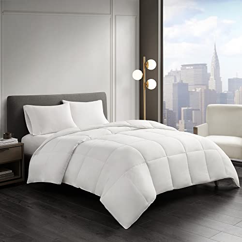 Sleep Philosophy Thinsulate Fibers 3M Scotchgard Moisture Wicking Down Alternative Comforter with 300TC Cotton Sateen Cover, Twin, Year Round Warm - Image 2