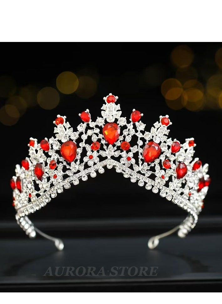ماركة غير محددة كريستال عيد ميلاد ولي العهد ، ولي العهد الملكي ، الباروك الزفاف ولي العهد ، فضة كريستال العروس  - Image 1