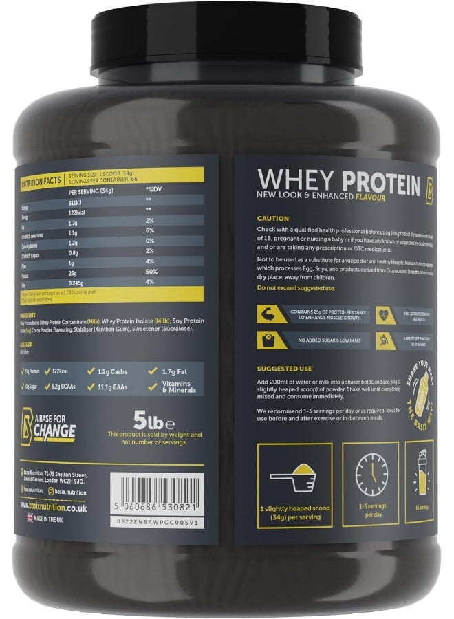 Basix Whey Protein - Chocolate Chunk - 5 lb - Image 2