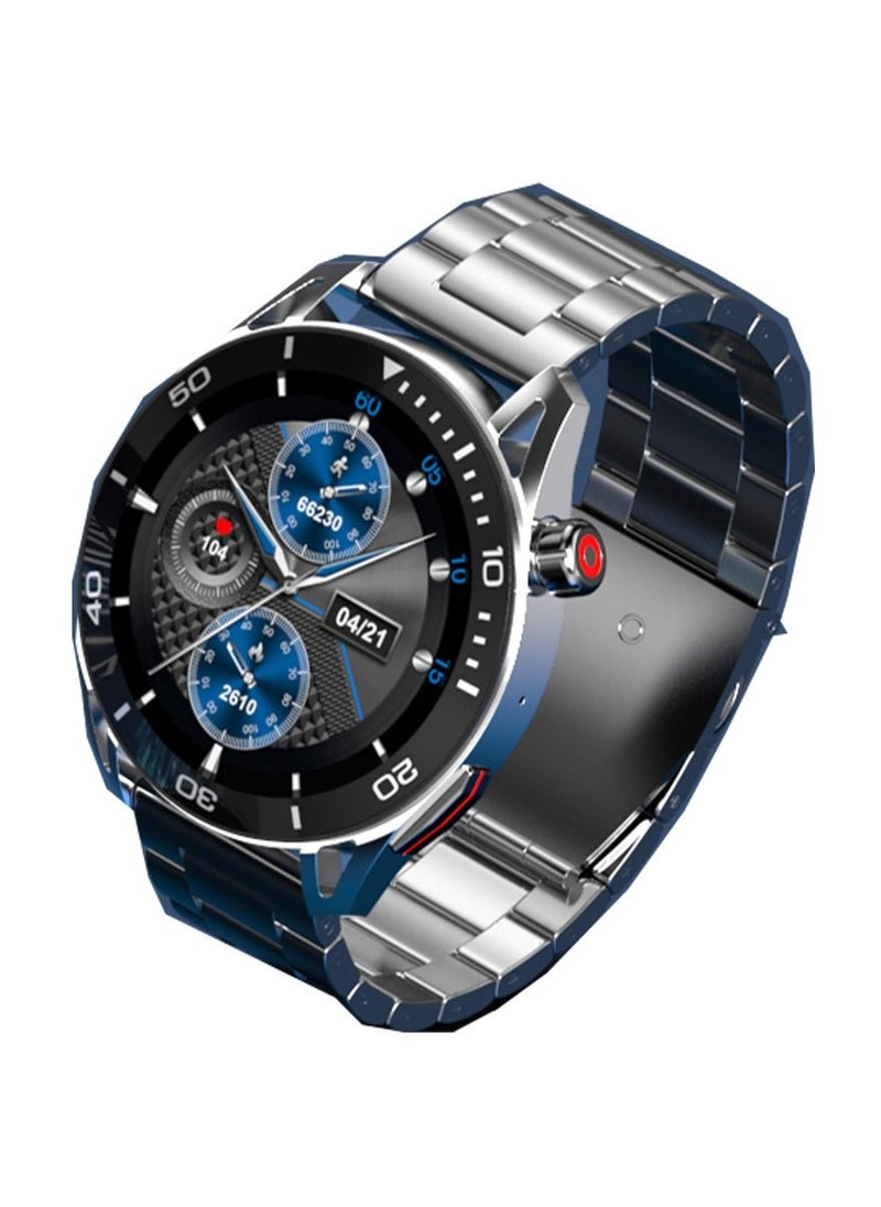 Telzeal Telzeal T2 Smart Watch With 1.5 Inch AMOLED Display IP67 Waterproof and 4 Pair Strap (Silver)  - Image 3