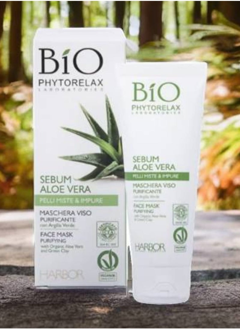 Phytorelax Bio - Purifying face mask with aloe vera extract from Phytorilax 75 ml - Image 1