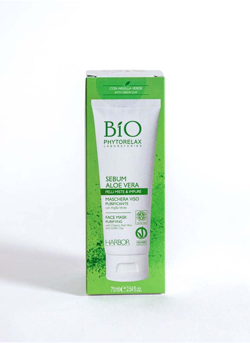 Phytorelax Bio - Purifying face mask with aloe vera extract from Phytorilax 75 ml - Image 1