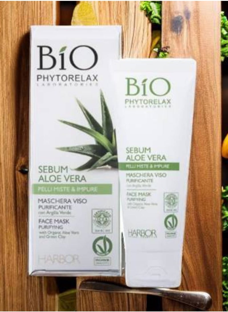 Phytorelax Bio - Purifying face mask with aloe vera extract from Phytorilax 75 ml - Image 1
